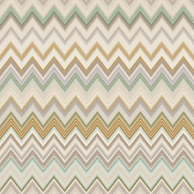 Обои зелёно-коричневые Sirpi Missoni Home 4 M4A 10333