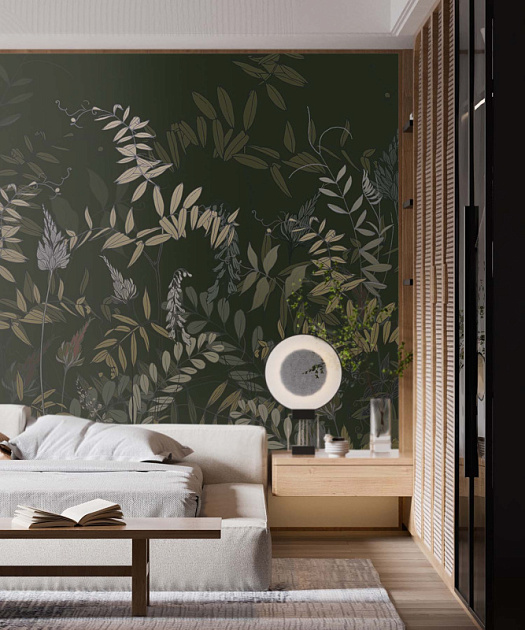 Фотообои в интерьере артикул Botanica-23: 24, BOTANICA 23, Wall street
