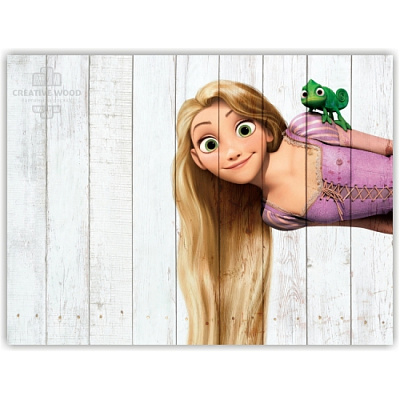 Картины KIDS - 8 Рапунцель, KIDS, Creative Wood Картины KIDS - 8 Рапунцель, KIDS, Creative Wood